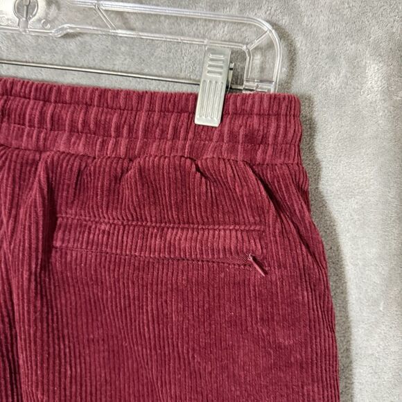 Krooked Eyes Corduroy Skateboard Pants Men M Red Maroon Skate Street Retro Y2K - Picture 10 of 11